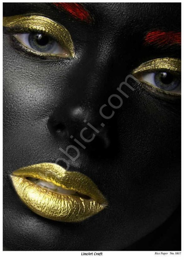 Lineart Pirinç Dekopaj Kağıdı Model - 1817 ürün görseli 1