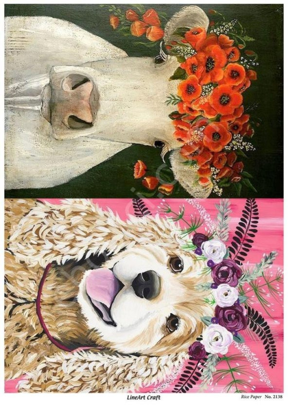 Lineart Pirinç Dekopaj Kağıdı Model - 2138 ürün görseli