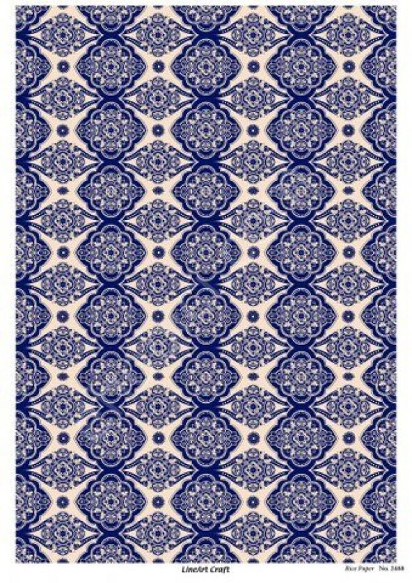 Lineart Pirinç Dekopaj Kağıdı Model - 2488 ürün görseli 1