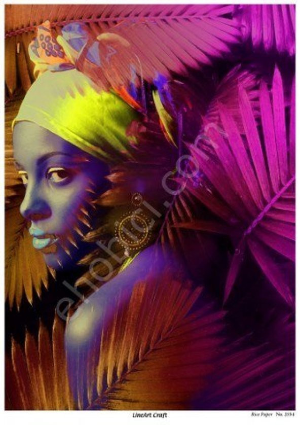 Lineart Pirinç Dekopaj Kağıdı Model - 2554 - 1
