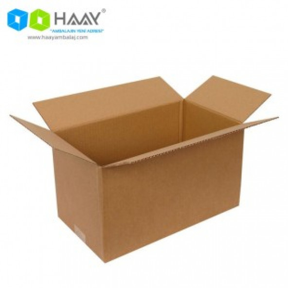 HAAY AMBALAJ 35x20x20cm Tek Oluklu Koli - Kraft ( 10 ADET) - 2
