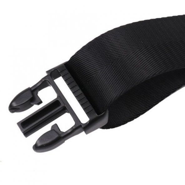 Balp 2 Adet Siyah Renk Valiz Bavul Emniyet Kemeri Bütün Valizlere Uyar En 4cm - 3