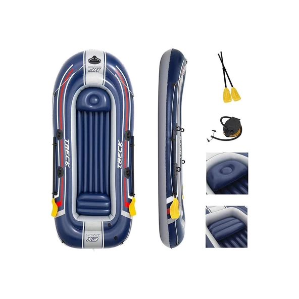 Bestway Hydro Force Treck X3 3+1 Kişilik Bot 61110 - 2