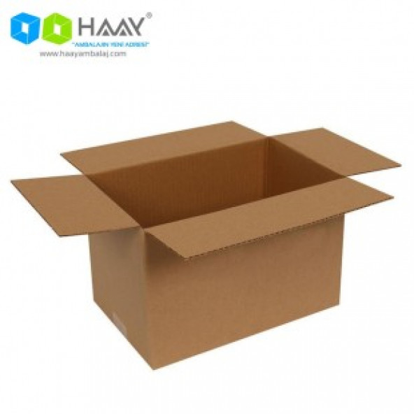 HAAY AMBALAJ 30x20x20cm Tek Oluklu Koli - Kraft ( 10 ADET) - 3