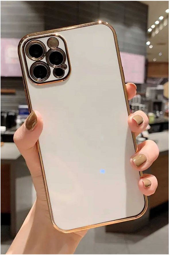 Iphone 14 Pro Uyumlu Özel Tasarım Kamera Korumalı Yumuşak Silikon Luxury Kapak Kılıf