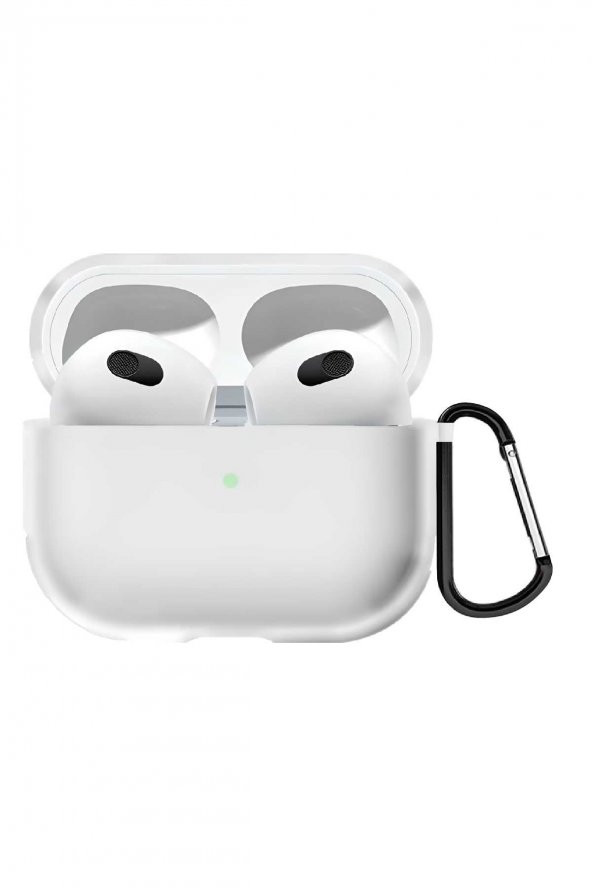 Airpods 3. Nesil Uyumlu Pastel Renkli Koruma Kopçalı Silikon Airpods Lansman Koruyucu Kılıf