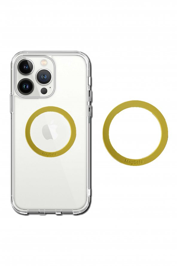 Iphone 8 8 Plus 11 11 Pro 11 Pro Max X XR XS XS Max Uyumlu Mıknatıslı Metal Magsafe Halka Aparatı