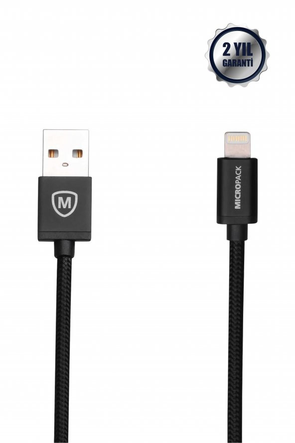 Lightning Apple Orjinal Hızlı Şarj Ve Veri Transfer Kablosu 100cm Siyah L-100