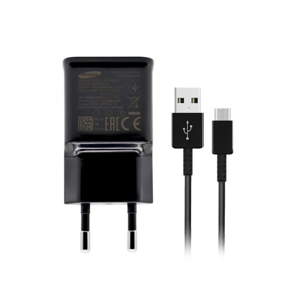 Samsung TA20 UsbA to Type-C Kablolu Set Hızlı Seyahat Şarjı Siyah - EP-TA20EBENGWW(Samsung Türkiye Garantilidir) - Resim 5