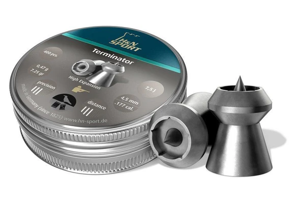 H&N 4.5mm Terminator Havalı Saçma 400 Adet - Resim 2