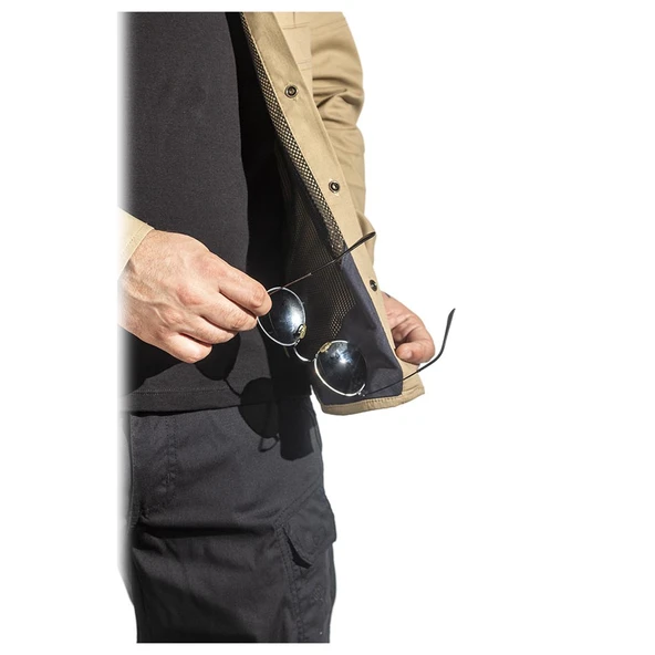 Archer 3134 Tactical Ripstop Bej Gömlek - 8