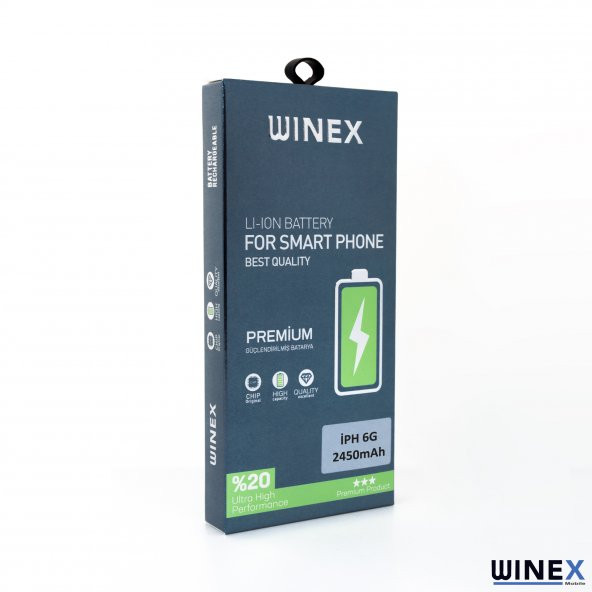 Winex İphone 6G Uyumlu Güçlendirilmiş Premium Batarya - 2