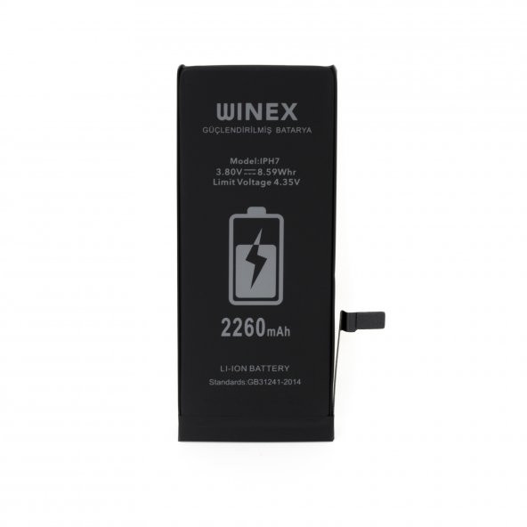 Winex İphone 7G Uyumlu Güçlendirilmiş Premium Batarya