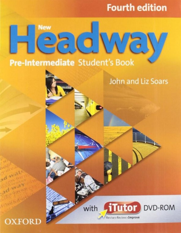 New Headway Pre-intermediate Students Book + Workbook+ CD 4th Ed