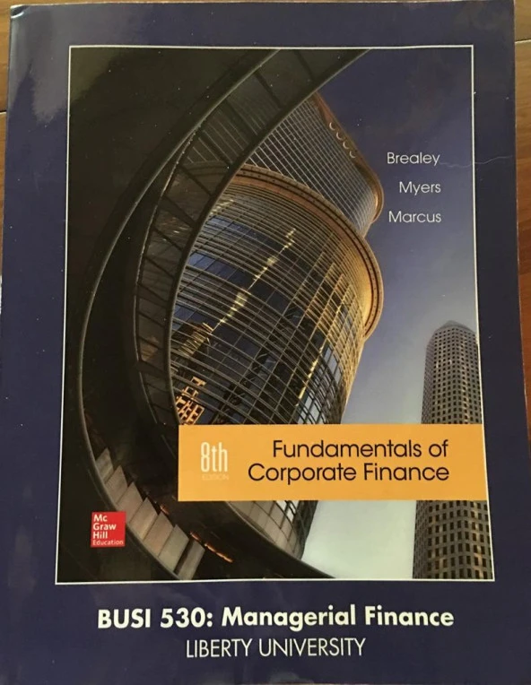 fundamentals of corporate finance 8th (richard a. brealey)
