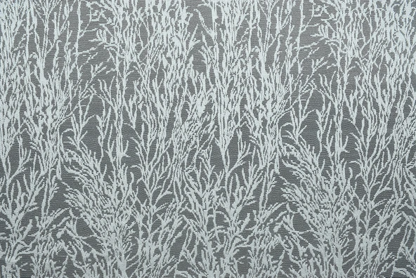 AĞAÇ DESEN KIRIK BEYAZ RENK TEK KANAT Hazır dikilmiş Pileli Fon Perde 300*260 cm - Resim 4