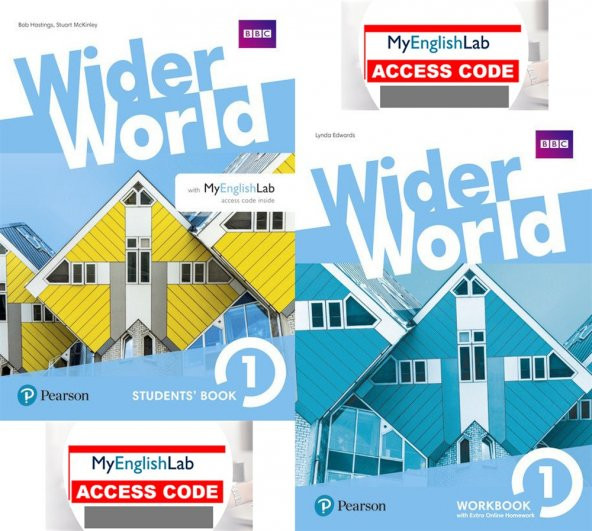 Wider World 1 Students' Book + Workbook with Myenglishlab  (Online Access Code lu)