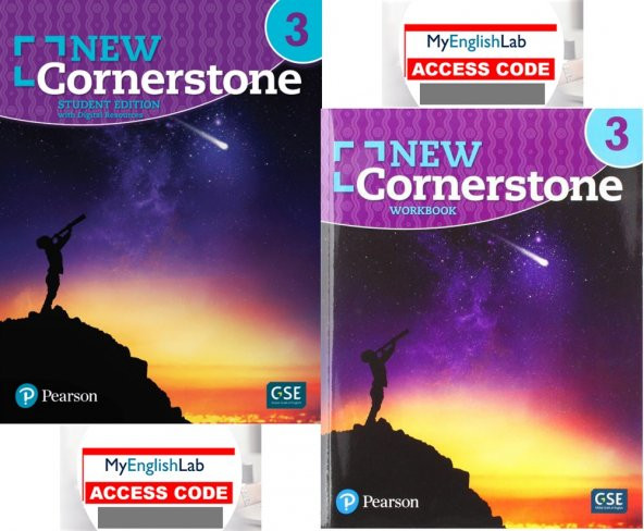 New Cornerstone 3 Student Edition + Workbook With Digital Resources  (Online Access Code lu)