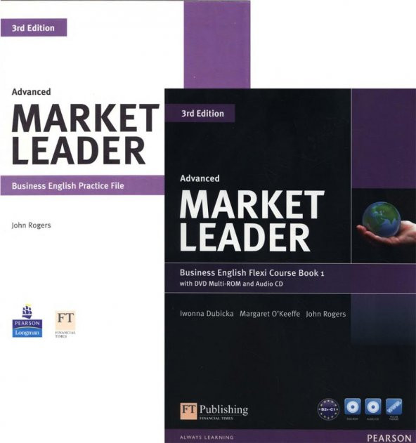 Market Leader Advanced (3rd Ed.) Business English Course Book + Practice File with Audios