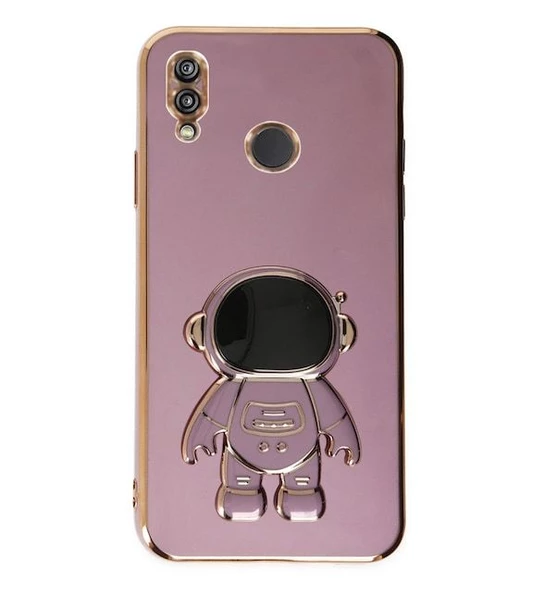 Smcase Samsung Galaxy A20 Kılıf Standlı Kamera Korumalı Astronot Silikon - 7