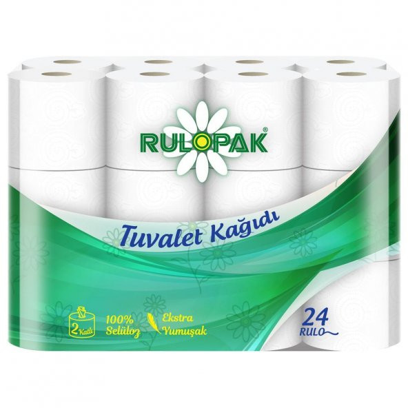 Rulopak Tuvalet Kağıdı 2 Katlı 72 Li Paket