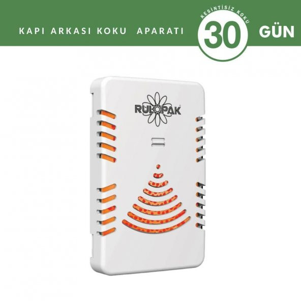 Rulopak Hediyeli Kapı Arkası Koku Aparatı Beyaz - 5