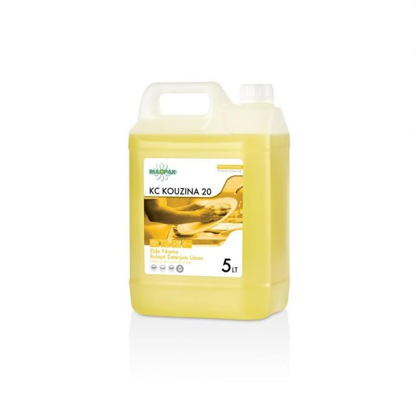 Rulopak Elde Yıkama Bulaşık Deterjanı Limon Kokulu 5 Kg - 2