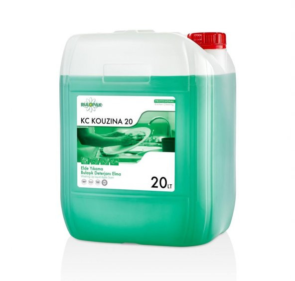 Rulopak Elde Yıkama Bulaşık Deterjanı Elma Kokulu 20 Kg - 2