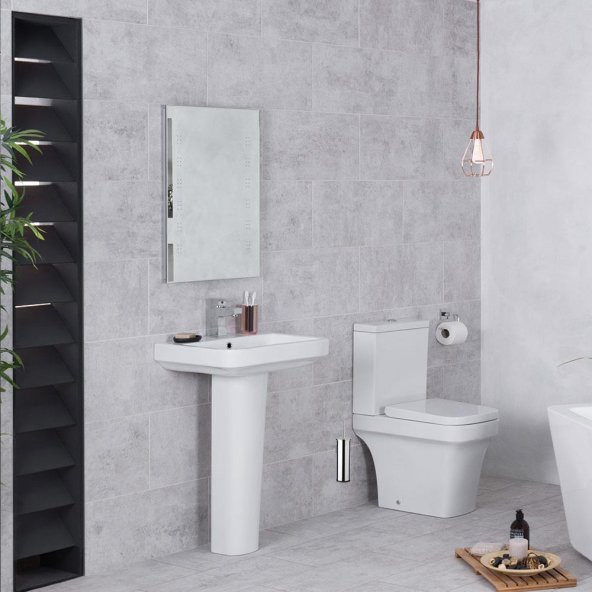 Rulopak Duvara Monteli Wc Fırçası (Krom) - Resim 4