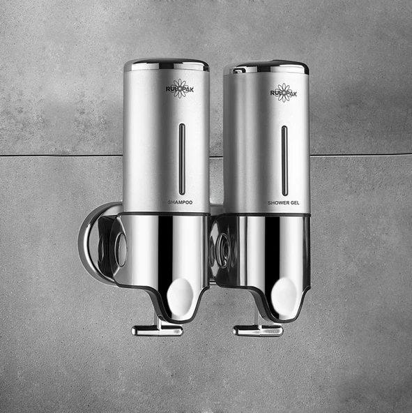Rulopak T Çekmeli İkili Banyo Duş Jeli Ve Şampuan Seti 2 X 500 Ml - 4