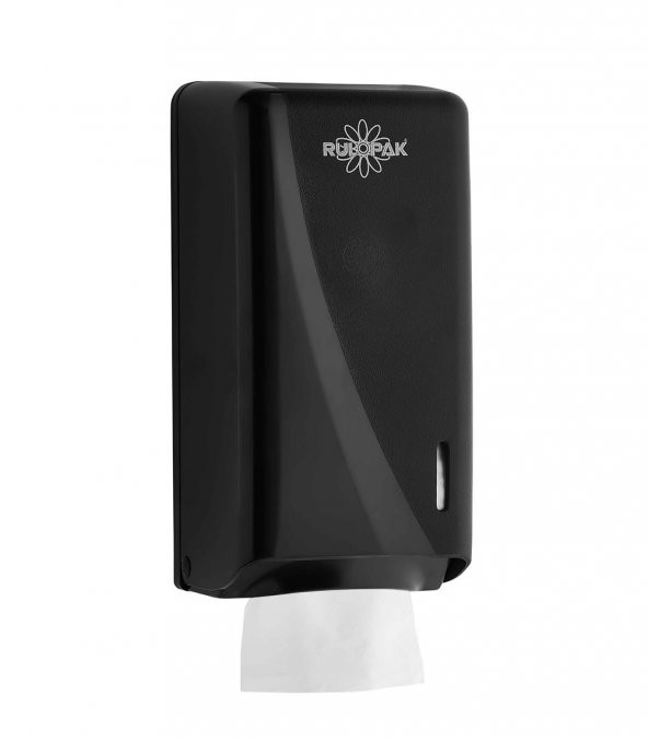 Rulopak Tekçek Maxi Tuvalet Kağıdı Dispenseri Siyah - 2