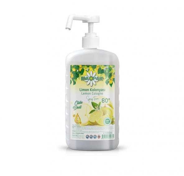 Rulopak Limon Kolonyası Sprey 1000 Ml