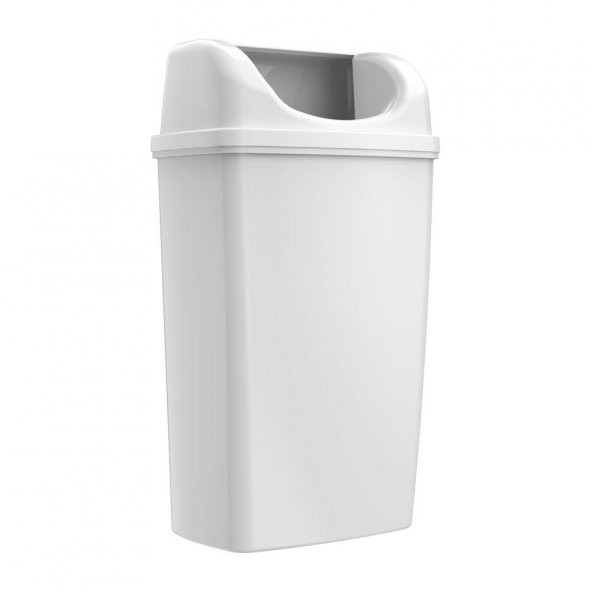 Rulopak Duvara Monte Çöp Kovası 50 Litre Beyaz - 2