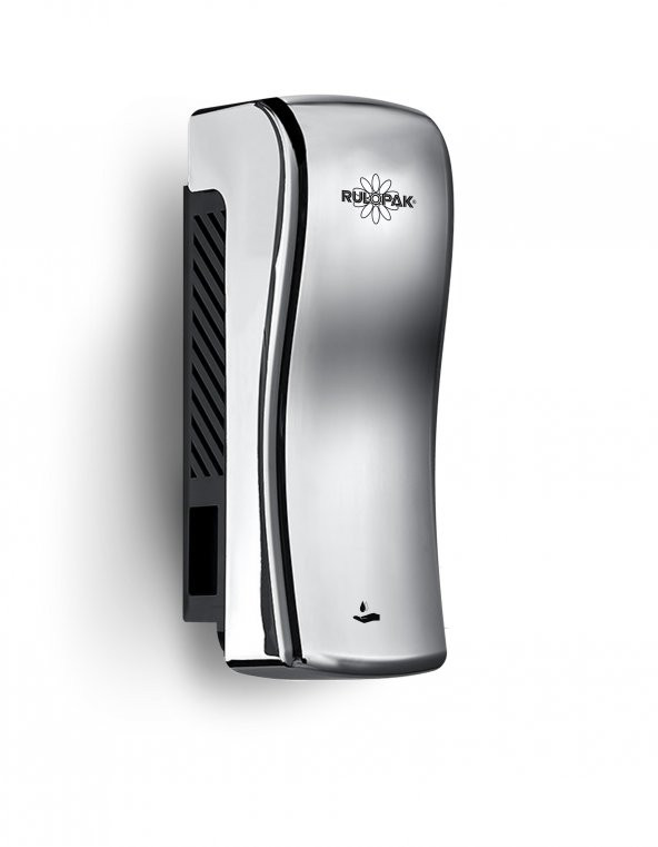 Rulopak Manuel S Model Sıvı Sabun Ve Şampuan Dispenseri 800 Ml Krom - 3