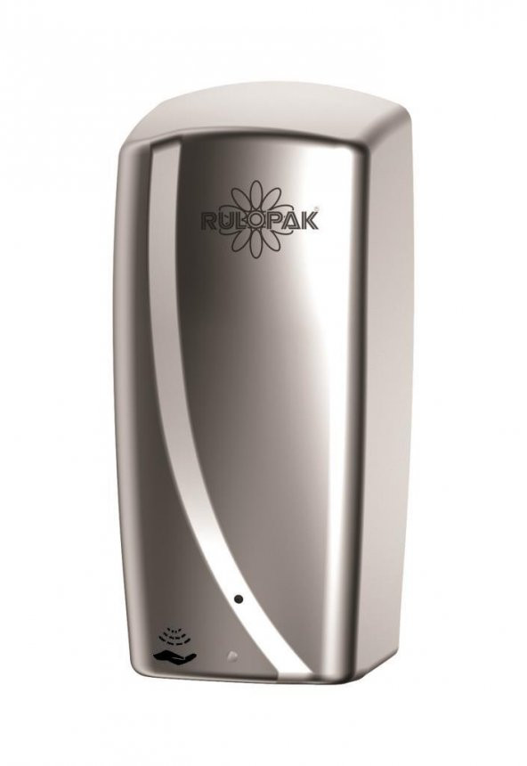 Rulopak Sensörlü Sıvı Sprey Dezenfektan Dispenseri 1000 Ml Krom - 2