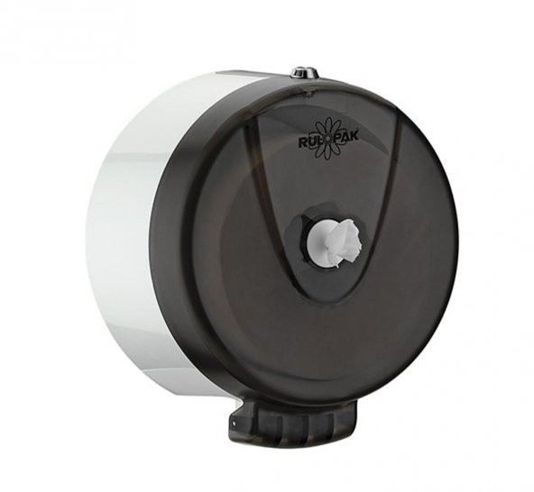 Rulopak Yeni Mini Cimri İçten Çekmeli Tuvalet Kağıdı Dispenseri Füme - 2