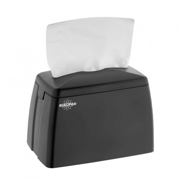 Rulopak Tekçek Maxi Peçete Dispenseri Siyah - 8