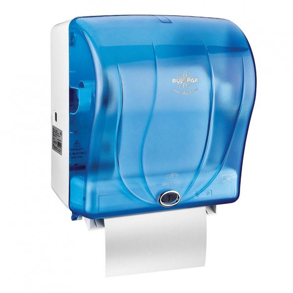 Rulopak Sensörlü Kağıt Havlu Dispenseri 26 Cm Mavi - 2