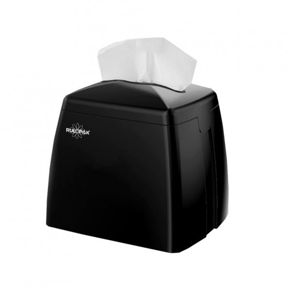 Rulopak Tekçek Midi Peçete Dispenseri Siyah - 3