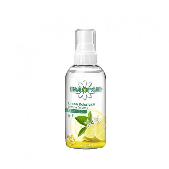 Rulopak Limon Kolonyası Sprey 100 Ml