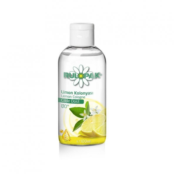 Rulopak Limon Kolonyası Fliptop 100 Ml