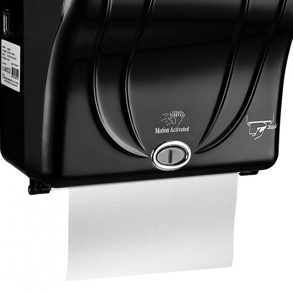 Rulopak Sensörlü Kağıt Havlu Dispenseri 21 Cm Siyah - 3