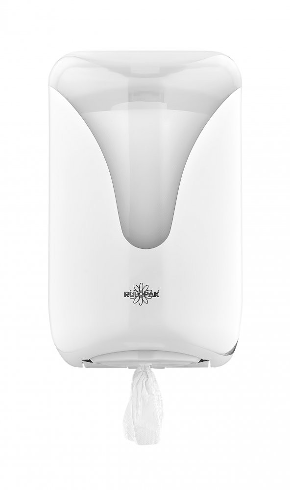 Rulopak Elite İçten Çekmeli Perforeli Havlu Dispenseri - Beyaz - 4