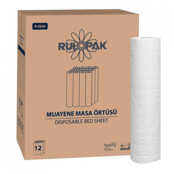 Rulopak Muayene Masa Örtüsü 23 M - 5