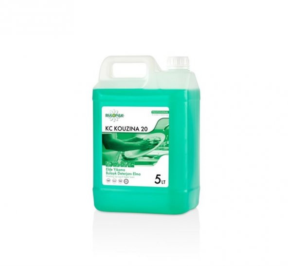 Rulopak Elde Yıkama Bulaşık Deterjanı Elma Kokulu 5 Kg - 2