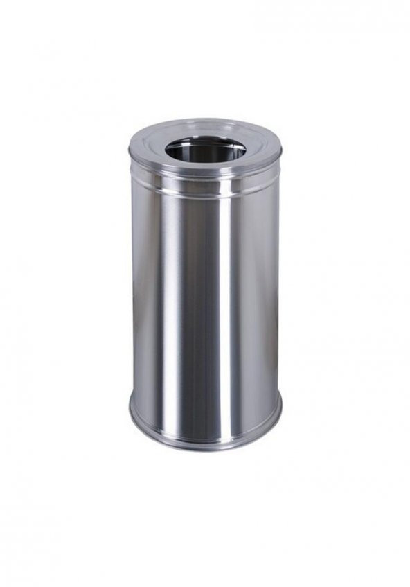 Rulopak Çember Geçmeli Paslanmaz Çöp Kovası 15 Litre - 2