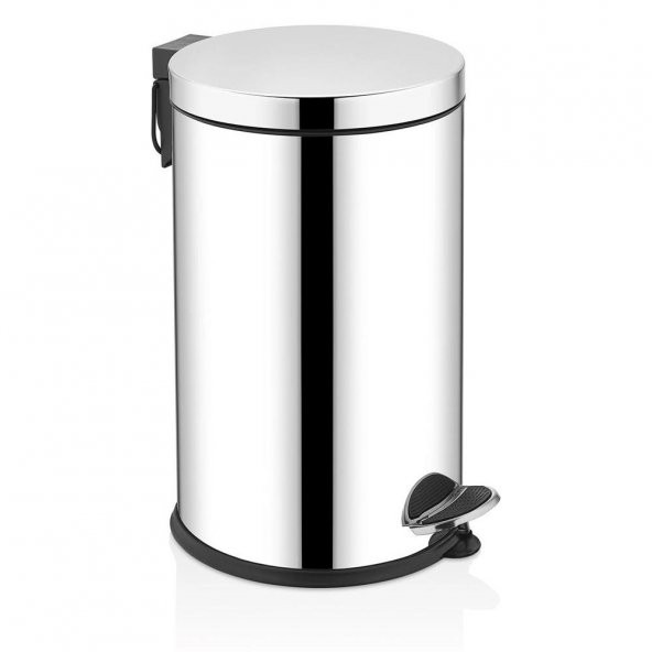 Rulopak Pedallı Paslanmaz Çöp Kovası 16 Litre - Resim 2