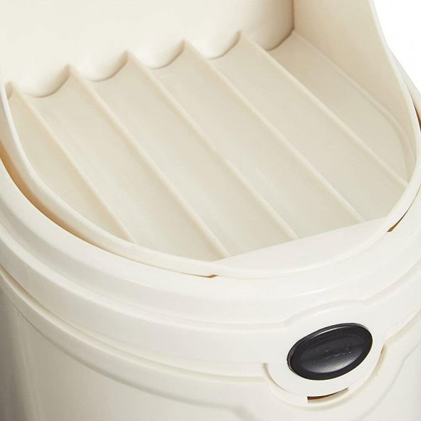 Rulopak Gizli Kapak Ped Atık Çöp Kovası 20 L - 6