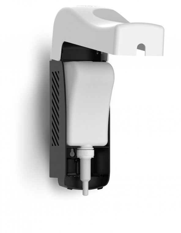 Rulopak Manuel S Model Sıvı Sabun Ve Şampuan Dispenseri 800 Ml Beyaz - 4