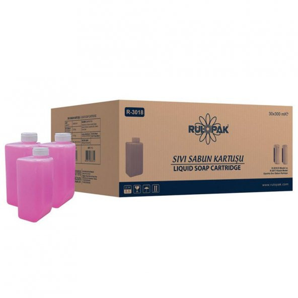 Rulopak Sıvı Sabun Kartuşu 30x300 Ml - Resim 6